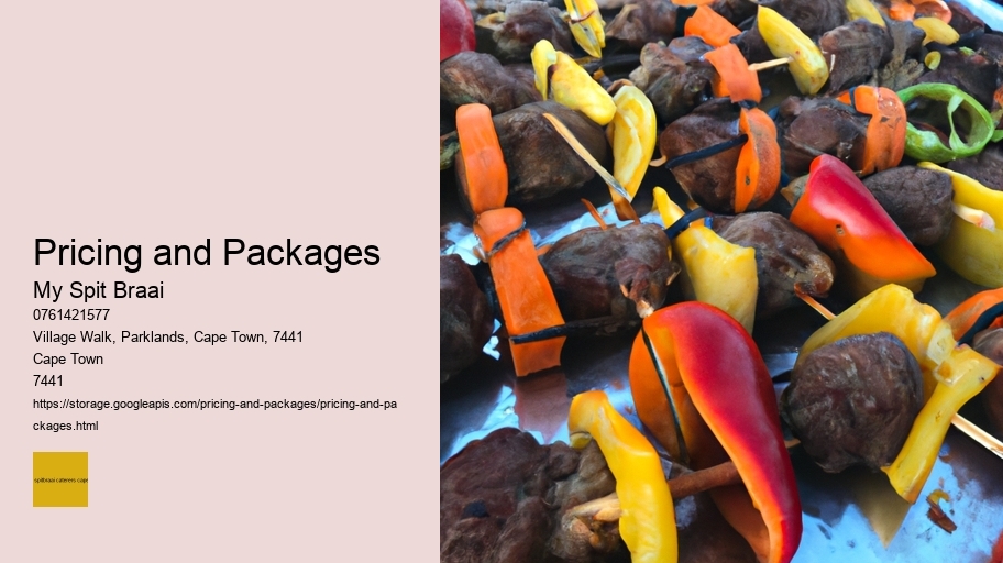 Pricing and Packages